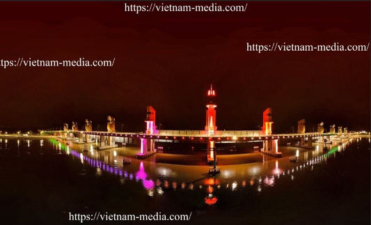 🖼 ẢNH ĐÊM CỐNG CÁI LỚN – KIỆT TÁC ÁNH SÁNG VÙNG ĐỒNG BẰNG